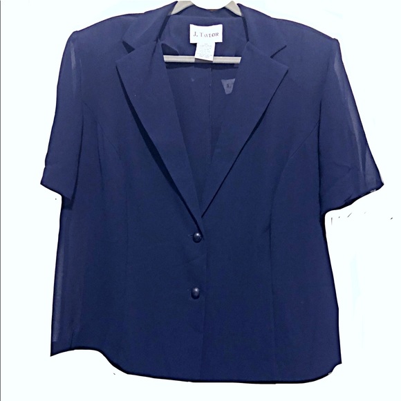 DONATED Suit-Chiffon, Sleeveless/Lined Dress w/Jac - Picture 4 of 7